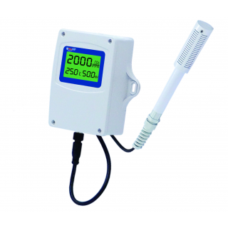 MRM250 出線型溫濕度傳送器+CO2